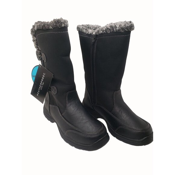 Weatherproof Women's Cold Zipper Delta Closure All-Weather Winter Boots size 7M - Picture 9 of 11